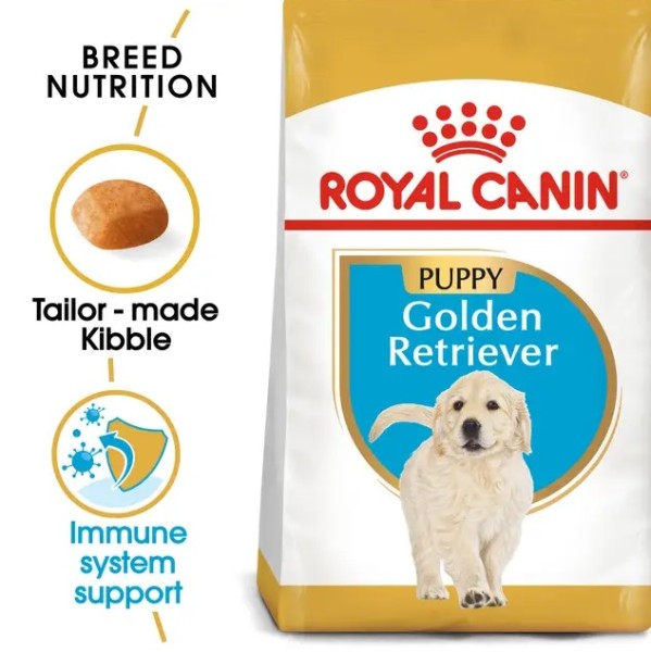 Royal Canin Golden Retriever Puppy - Суха храна за малки кученца от порода Голдън ретривър